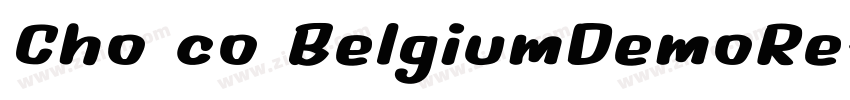 Cho co BelgiumDemoRe字体转换